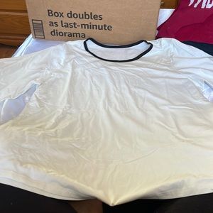 Off white long sleeve shirt